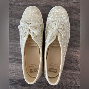 Kate Spade x Keds glitter sneakers
